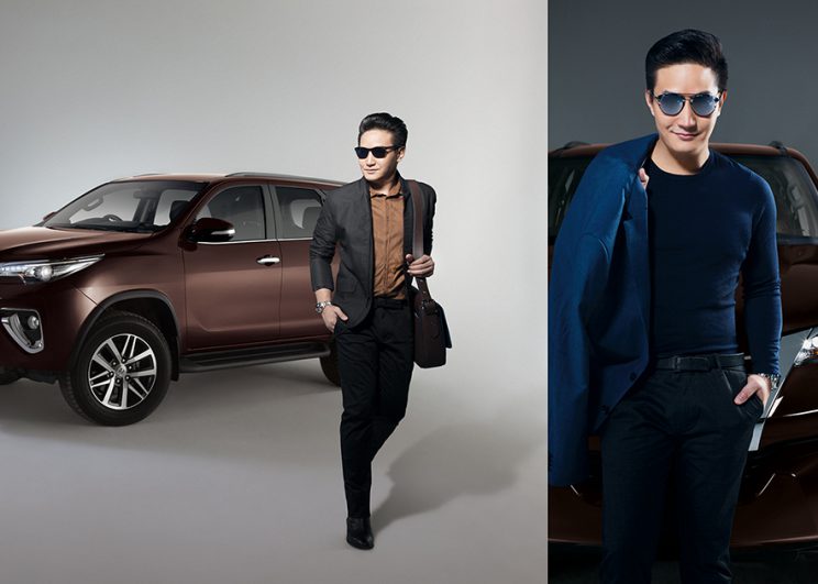 DAN HETRAKUL AND FASHION PRESTIGE WITH FORTUNER