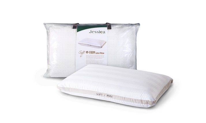 หมอนเพื่อสุขภาพ Jessica รุ่น Soft & Firm Latex Pillow มอบความสบายที่เหนือระดับให้กับชีวิตคุณ