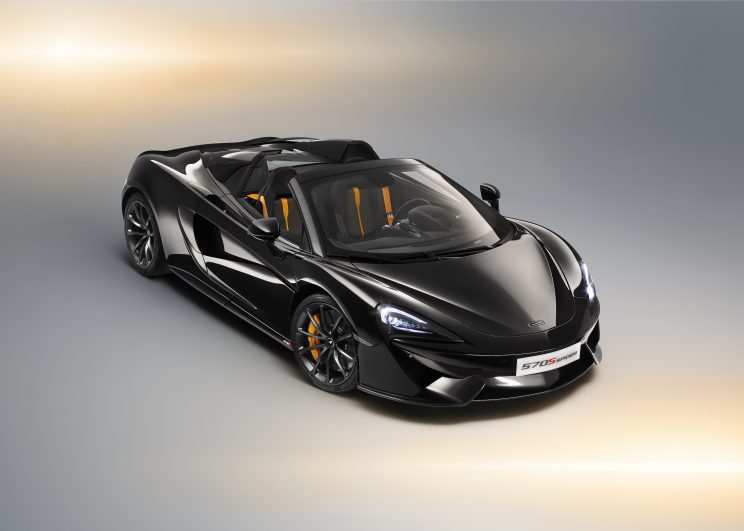 ใหม่ล่าสุด McLaren นำเสนอแพ็คเกจตกแต่งรถ 570S Spider Design Edition  กับ 5 สไตล์ที่แตกต่างโดยทีมนักออกแบบมือฉมังของแมคลาเรน