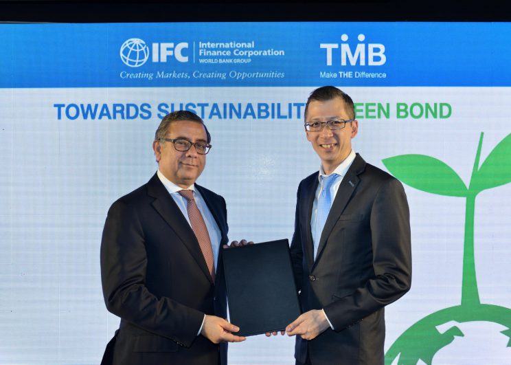 ทีเอ็มบีให้ความสำคัญกับการทำธุรกิจอย่างยั่งยืน ล่าสุดเป็นธนาคารพาณิชย์ไทยแห่งแรกที่ออกพันธบัตรสีเขียว (green bond)
