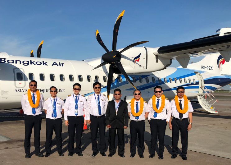 Bangkok Airways welcomes its latest ATR 72-600 aircraft