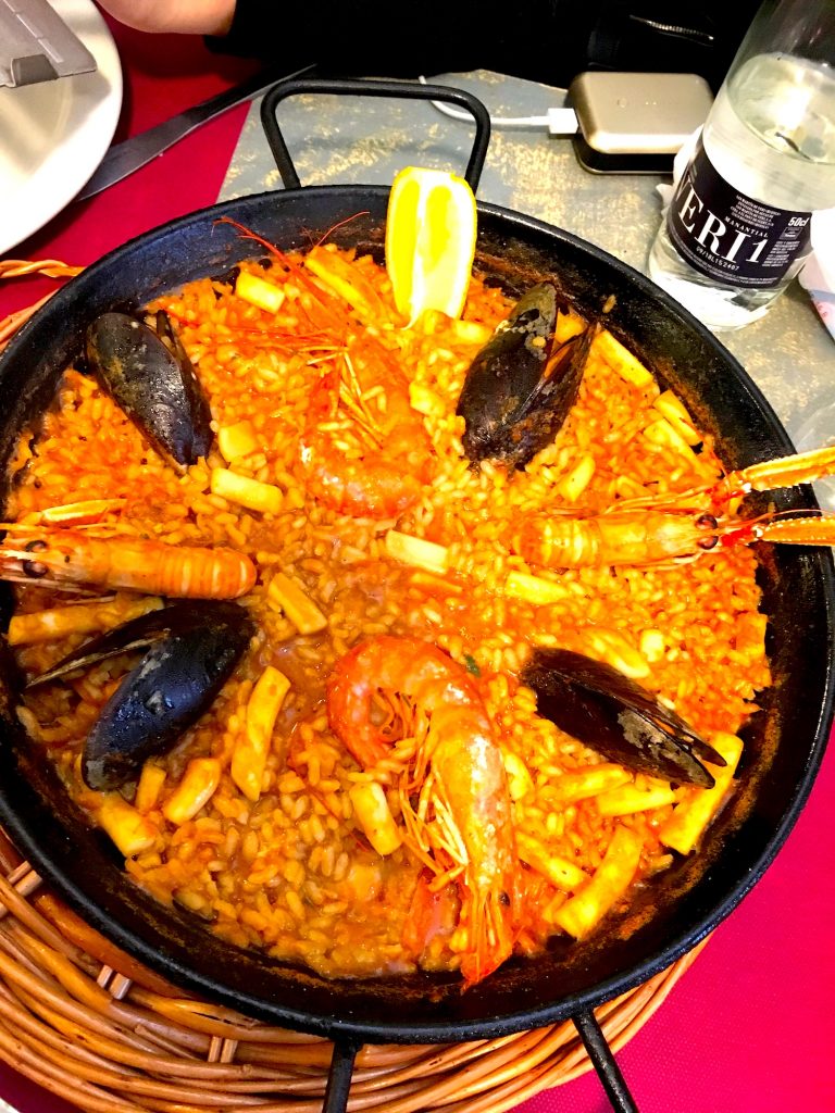 Paella ปาเอย่า ข้าวผัดสเปน