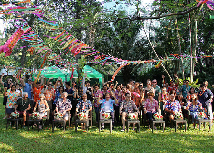 โรงแรมรอยัล ออคิด เชอราตัน จัดพิธีรดน้ำดำหัว สืบสานประเพณีสงกรานต์