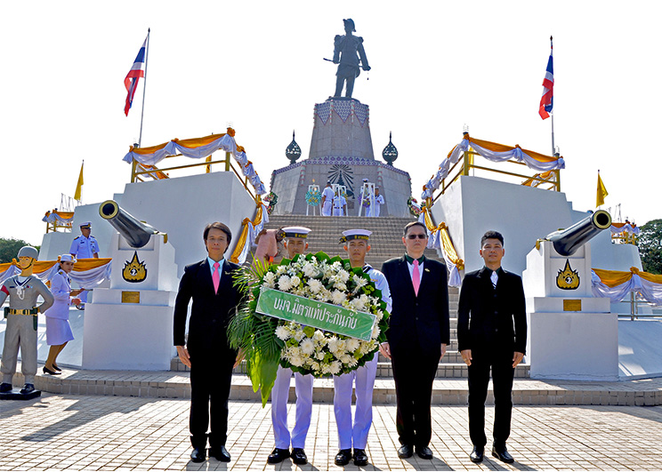 มิตรแท้ฯ ถวายราชสักการะวันปิยมหาราช วางพวงมาลา ณ ป้อมพระจุลจอมเกล้า