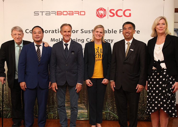 เอสซีจี จับมือ Starboard ลงนามความร่วมมือ “Collaboration for Sustainable Future” ลดปัญหาสภาวะโลกร้อนด้วยแนวคิดเศรษฐกิจหมุนเวียน เชื่อมั่นความร่วมมือกันช่วยสร้างโลกให้ยั่งยืน
