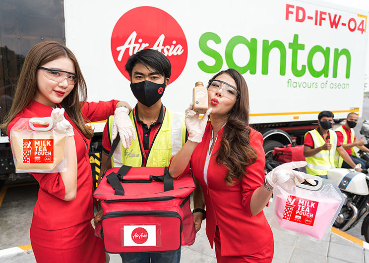 AirAsia Delivery Brings In-Flight Favorites to Your Doorstep Order Popular Thai Pearl Tea and Much More!