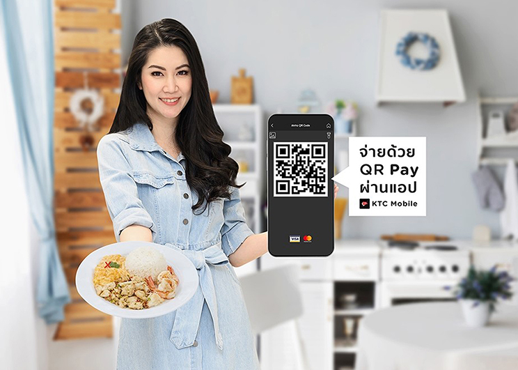 KTC joins hands with eight renowned restaurants in launching QR Pay payment method, allowing cardmembers to dine deliciously without touching cash.