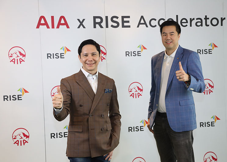 เอไอเอ ประเทศไทย ผนึกกำลัง RISE เปิดตัว “AIA x RISE Accelerator” จับมือสตาร์ทอัพระดับโลก ปั้นนวัตกรรมเสริมแกร่งความเป็นหนึ่งรอบด้าน