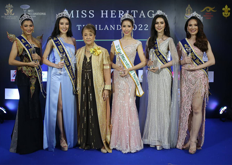 สาวเมืองชลฯ คว้ามงกุฎเวที Miss Heritage Thailand 2022