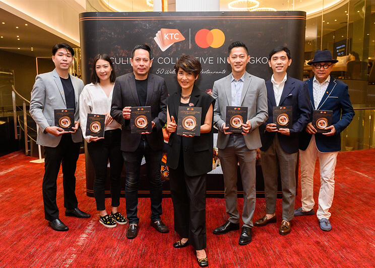 KTC partners with MASTERCARD in launching the Culinary Collective  in Bangkok guide book featuring 50 premium restaurants.