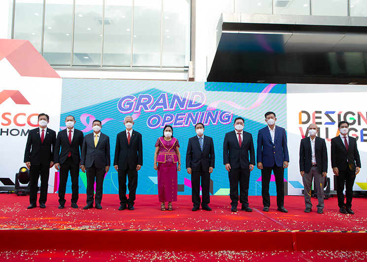 เอสซีจี และ บุญถาวร ร่วมเปิดตัว SCG Home Design Village ศูนย์รวมสินค้าบ้านและไลฟ์สไตล์ สาขาพนมเปญ อย่างเป็นทางการ