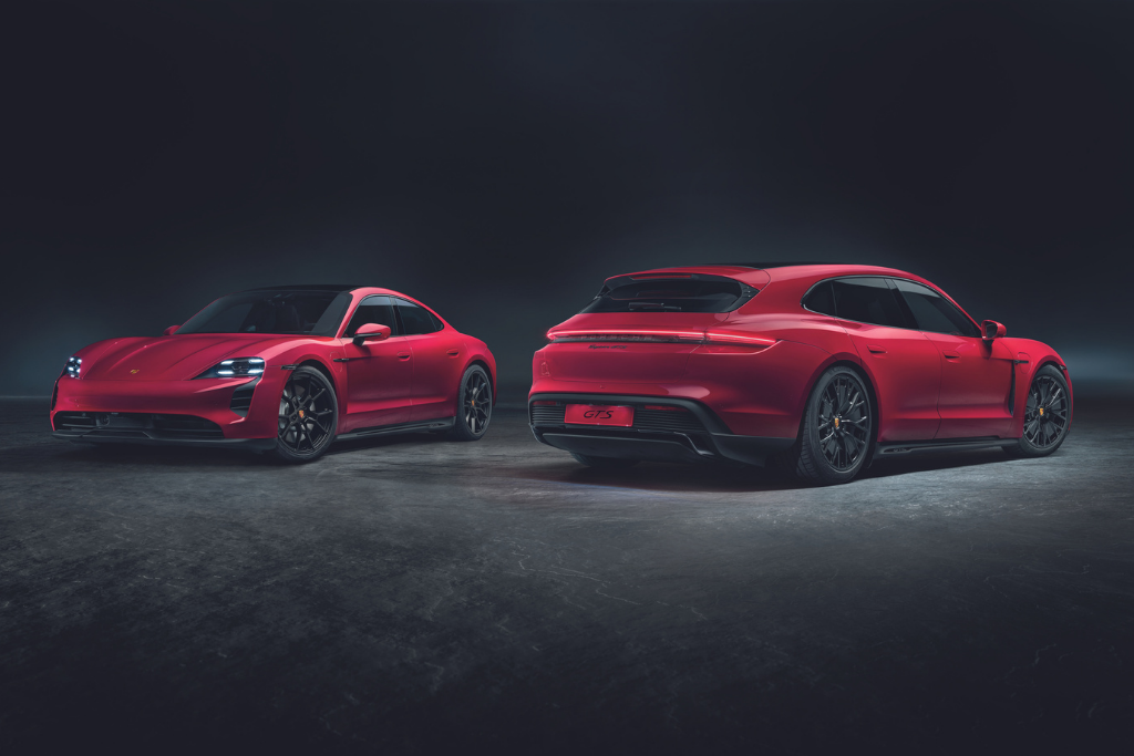 The new Porsche Taycan GTS