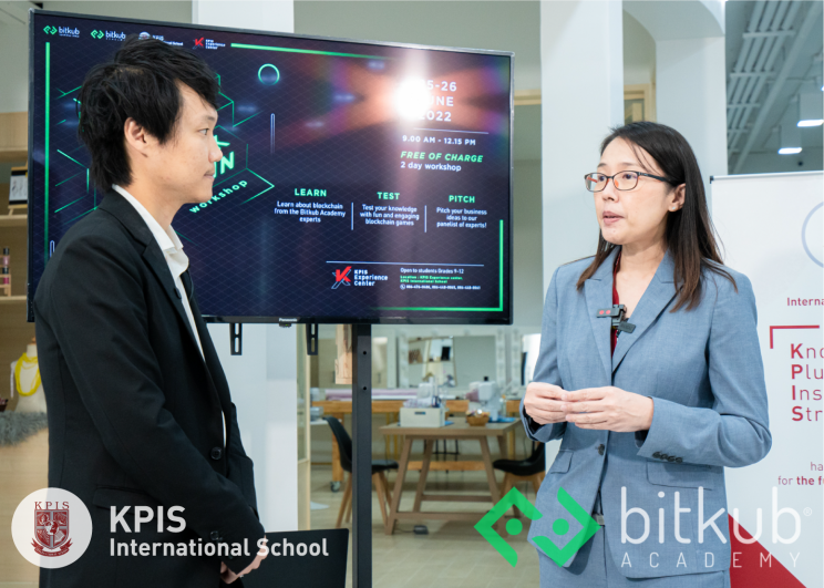 Bitkub Academy together with KPIS International School  developing educational courses on blockchain technology  for both international schools in Thailand and Asia.