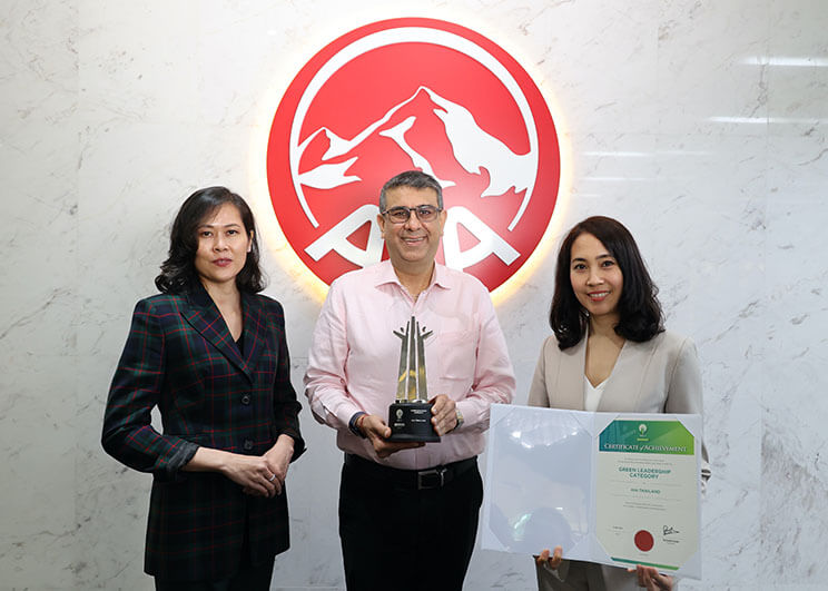 เอไอเอ ประเทศไทย คว้ารางวัล Asia Responsible Enterprise Awards  ประจำปี 2565 จาก Enterprise Asia เป็นปีที่ 3