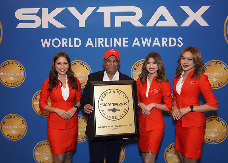 13 สมัยซ้อน! แอร์เอเชียคว้าแชมป์ “สายการบินราคาประหยัดที่ดีที่สุดในโลก”