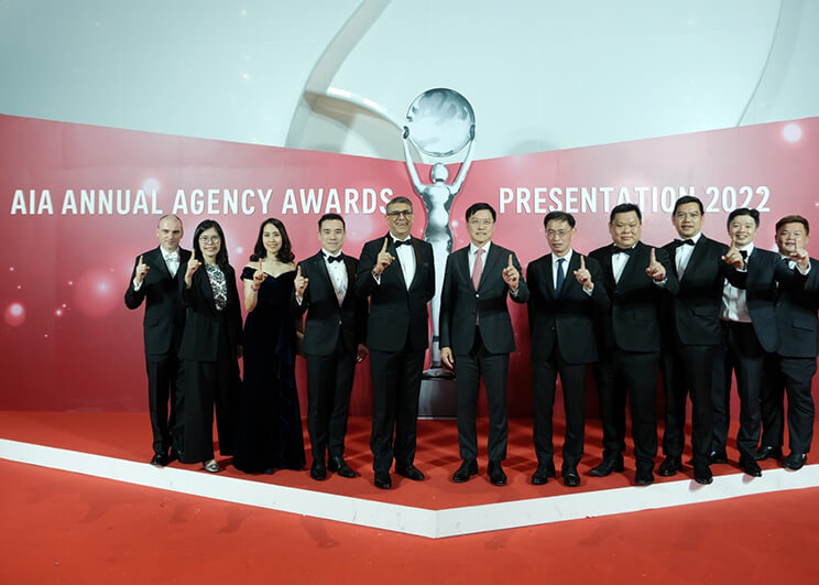 เอไอเอ ประเทศไทย มอบรางวัลเกียรติยศแก่สุดยอดตัวแทน “ที่สุดแห่งปี” ประจำปี 2565 ในงาน AIA Annual Agency Awards Presentation 2022