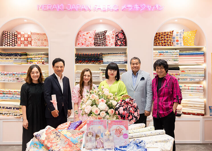 สยาม ทาคาชิมายะ ร่วมกับ MERAKI JAPAN จัดงาน “Meraki Japan Craft Fair” เอาใจคนรักงานคราฟต์ เพลิดเพลินกับเลือกซื้อผ้าญี่ปุ่นสุดน่ารักในสวนซากุระ สนุกกับกิจกรรมเวิร์กชอปสุดเอ็กซ์คลูซีฟ พร้อมโปรโมชั่นมากมาย ณ รัษฎา ฮอลล์ ชั้น 1 ไอคอนสยาม