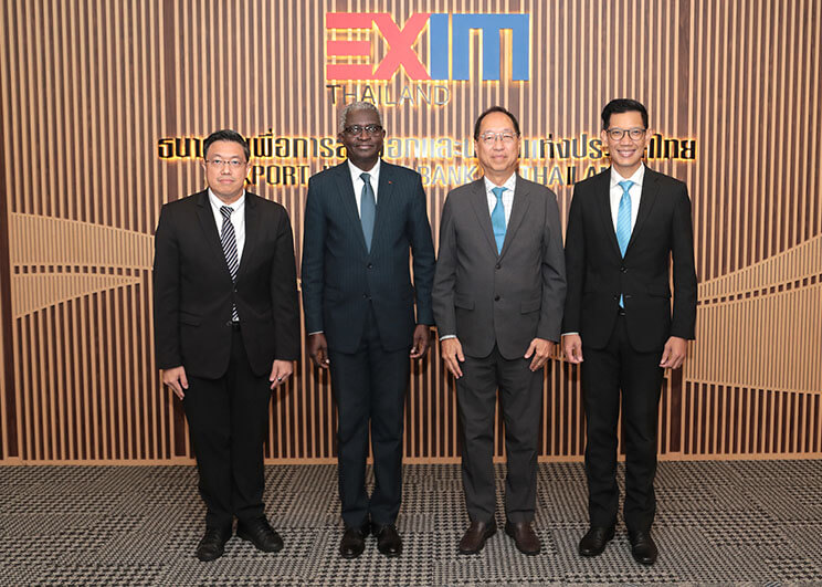 EXIM BANK หารือเอกอัครราชทูตวิสามัญผู้มีอำนาจเต็มแห่งสาธารณรัฐเบนินประจำประเทศไทย แนวทางสนับสนุนการค้าการลงทุนไทย-แอฟริกา