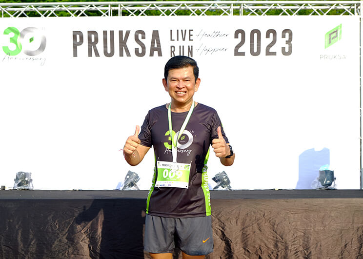 บึงหนองบอนคึกคัก! พฤกษาจัดงานวิ่งการกุศล  PRUKSA LIVE Healthier RUN Happier 2023 ฉลองใหญ่ครบรอบ 30 ปี