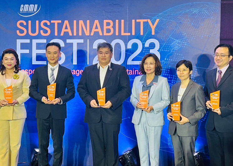 เอสซีจี รับ รางวัล “CMMU – ESG AWARD” บริษัทชั้นนำด้านความยั่งยืนของไทย