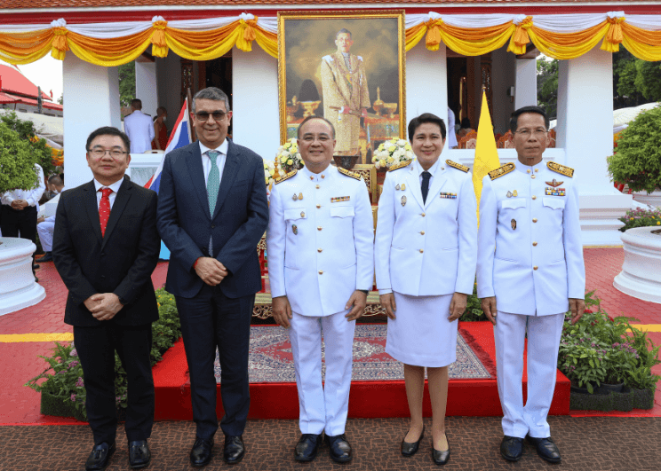 เอไอเอ ประเทศไทย บริจาคจตุปัจจัยทำบุญ และถวายผ้าพระกฐินพระราชทาน  ในงานกฐินพระราชทาน คปภ. ประจำปี 2566