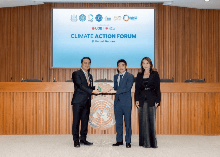 ธนาคารยูโอบี ประเทศไทย ได้รับรางวัล Climate Action Leader Awards   ตอกย้ำความมุ่งมั่นด้านความยั่งยืน