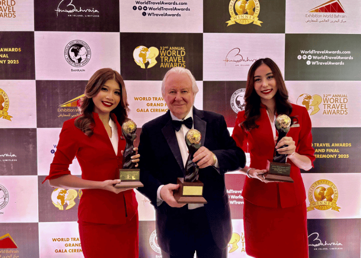 แอร์เอเชีย ตอกย้ำตำแหน่งผู้นำสายการบินราคาประหยัดระดับโลก คว้าชัยเวที World Travel Awards 2025