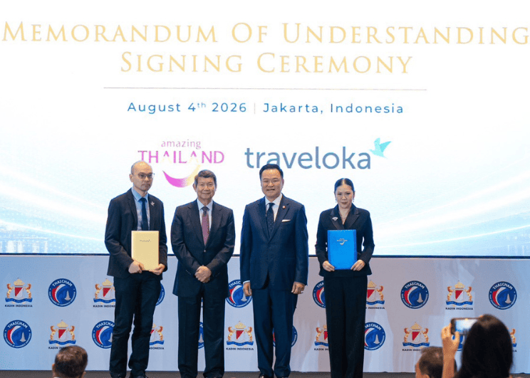 ททท. จับมือกับสายการบิน TransNusa และแพลตฟอร์มท่องเที่ยว Traveloka ลงนามบันทึกความเข้าใจผลักดันตลาดนักท่องเที่ยวอินโดนีเซีย เชื่อมเที่ยวบินตรง ยกระดับประเทศไทยสู่จุดหมายปลายทาง Muslim-Friendly ชั้นนำของอาเซียน